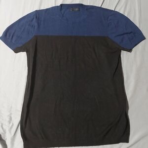 ASOS Blue and Black Short Sleeve Tee